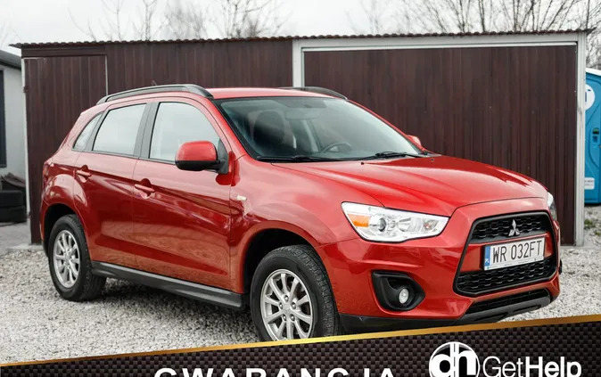 mitsubishi asx Mitsubishi ASX cena 49900 przebieg: 173000, rok produkcji 2014 z Skarszewy